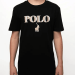 Polo Ted Printed Tee Black