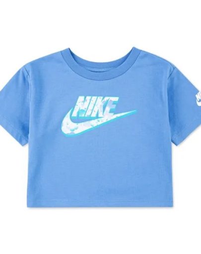 Nike Flow-Ral Boxy Graphic Tee G Blue