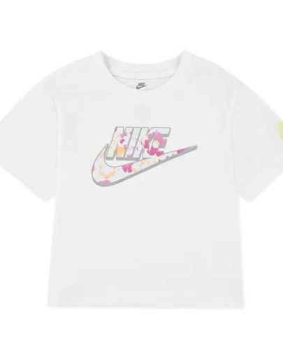 Nike Flow-Ral Boxy Graphic Tee wht