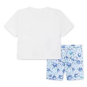 Nike Girls’ Flow-Ral Allover Print Bike Shorts Set 2