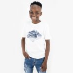 The North Face Topographic Tee B White