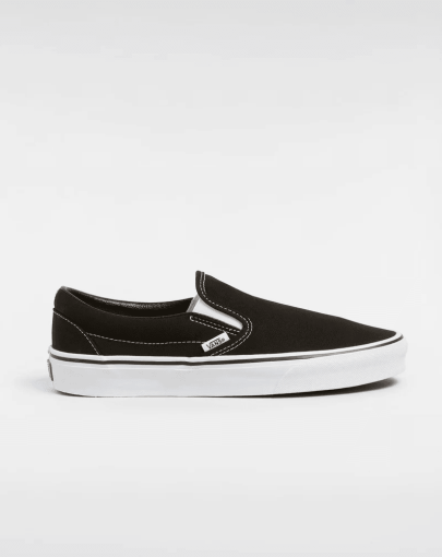 Vans Slip On Black White