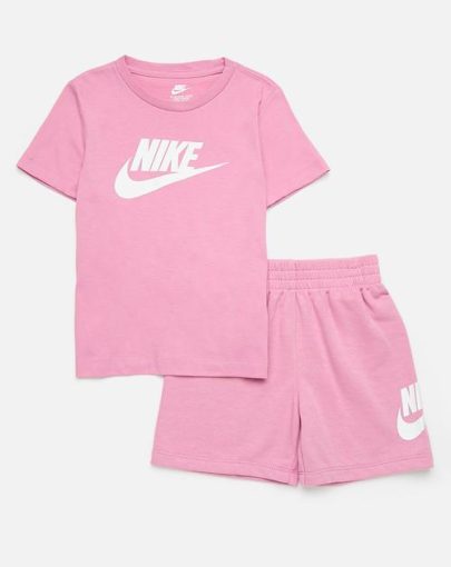 Nike Club Tee And Short Set G Pink