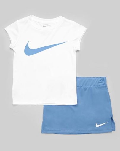 Nike DriFit Scooter Set G White