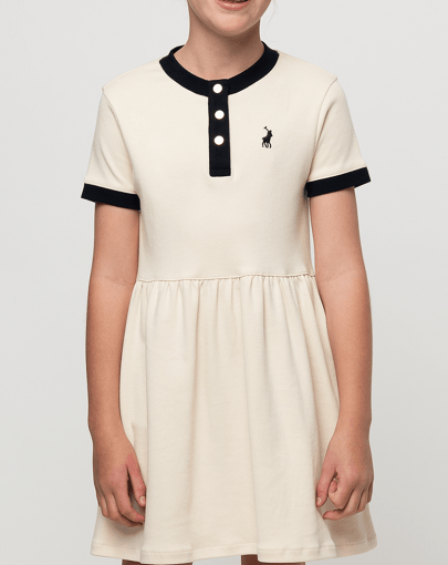 Polo Harper SS Dress Sand