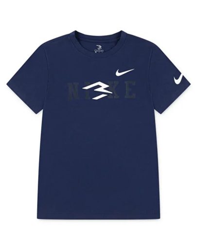 nike rwb wordmark tee navy