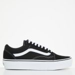 Vans OldSkool Platform Black White