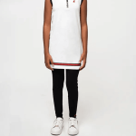 Polo Rachel SL Dress White