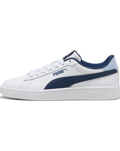 Puma Smash 3.0 L Jr White Blue