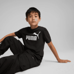 Puma Ess No1 Logo Tee Black