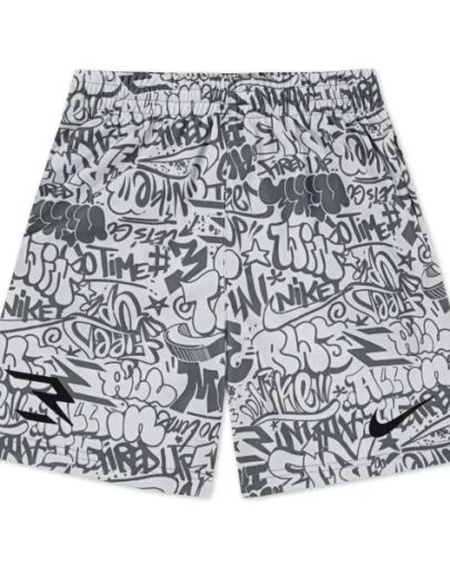 rwb graffiti shorts grey