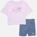 Nike Swoosh Motion Bike Short Set Girls Lilac
