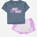 Nike Swoosh Motion Wavy Set G Charcoal