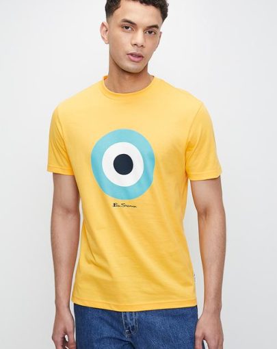 Ben Sherman Target Tee Yellow