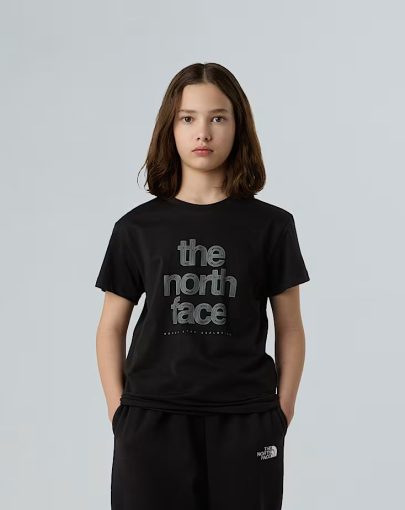 Girls-Reflective-Logo-Relaxed-TShirt