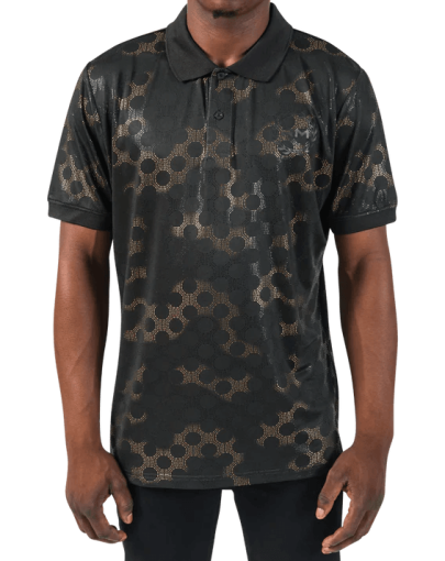 Rossimoda Dino Golfer Black Gold