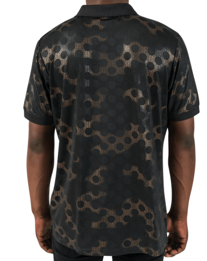Rossimoda Dino Golfer Black Gold3