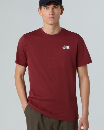 The North Face Box NSE Tee Burgundy