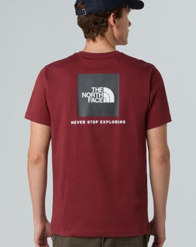 The North Face Box NSE Tee Burgundy2