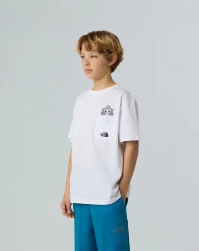 The North Face Oversized Pocket Tee B White2