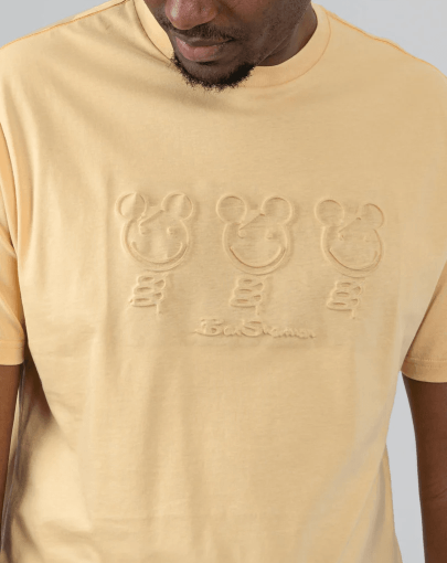 TrioBearsEmbossedTeeShirtNewWheat4