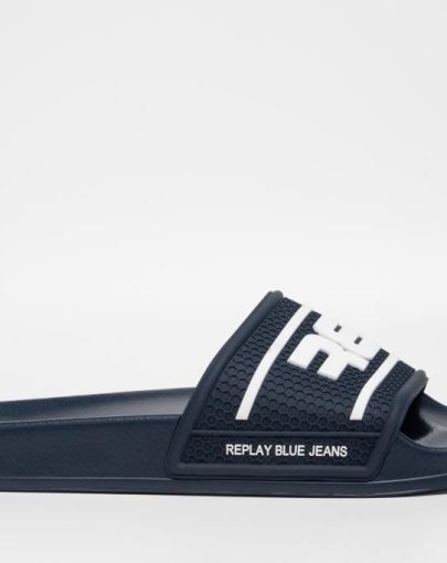 Replay Up Total Navy White