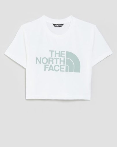 The North Face Crop Easy Tee G White