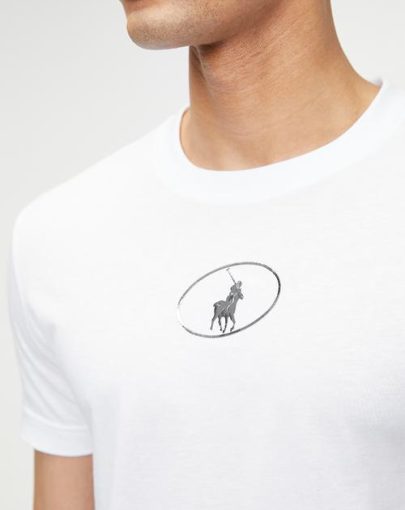 polo metalic logo tee 3