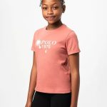 Polo Anele Printed Tee Coral