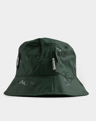 wax target bucket hat olive 2