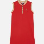 Polo Rachel SL Dress Red