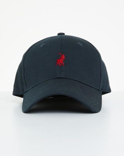 Polo 6 Panel Classic Peak Cap Navy