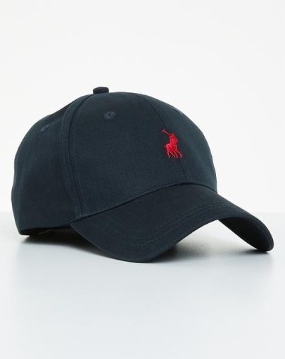 Polo 6 Panel Classic Peak Cap Navy2