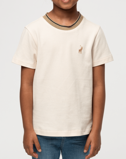 Polo Asha Pique Tee Sand