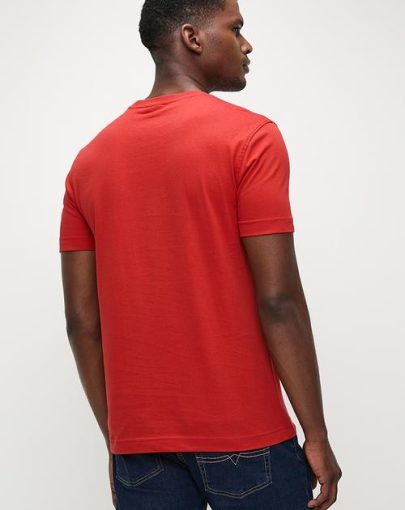 Polo Jeans Metallic Logo Tee Red3