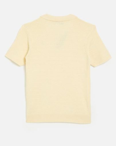Polo Shane Textured Golfer Sand2