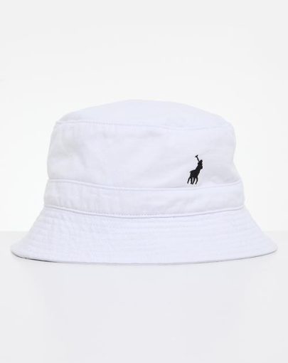 Polo Sydney Twill Bucket Hat White