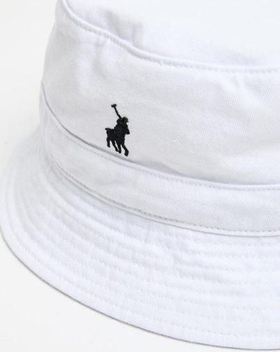 Polo Sydney Twill Bucket Hat White2