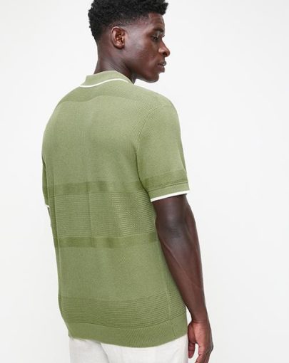 Polo Textured Knitted Golfer Fatigue2