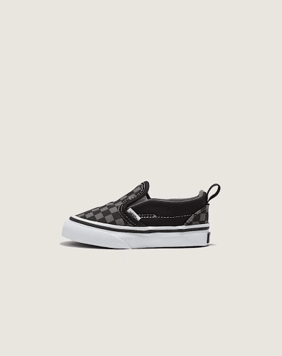 Toddler-Classic-SlipOn-V-Checkerboard-Shoe grey blk