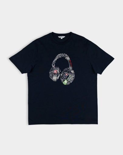 TypographyHeadphonesNavy5
