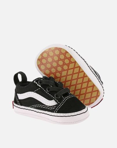 Van Old Skool Crib Black White2