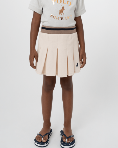 carey pleated skort