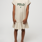 Polo Emily Embroided Dress Putty