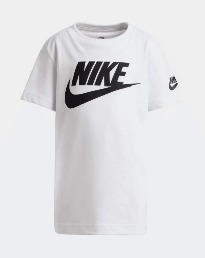 Boys Toddler Nike Futura Evergreen white Tee