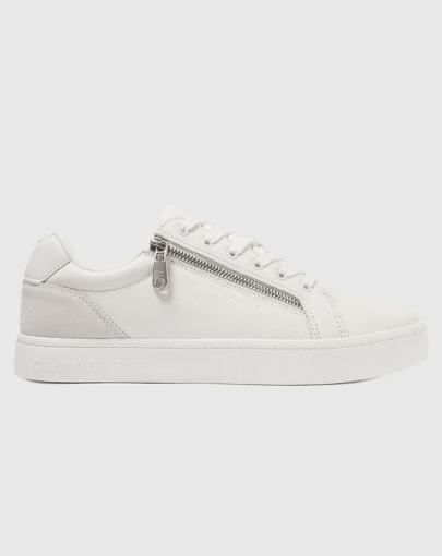 Calvin-Klein-Classic-Cupsole-Zip-Low-In—White-YM012541