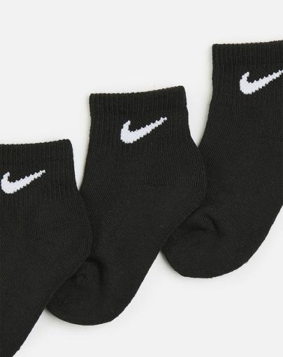 Nike Basic Pack Crew 3PK blk qrt2