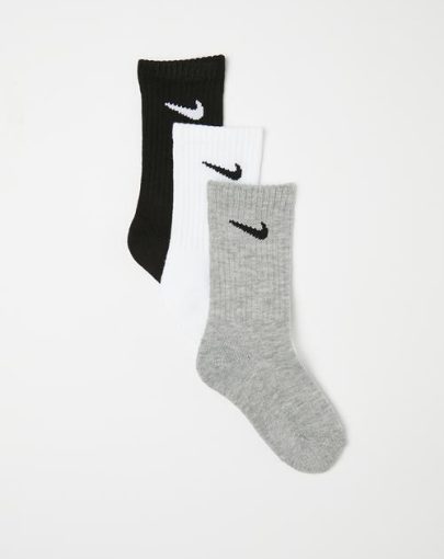 Nike Basic Pack Crew 3PK grey