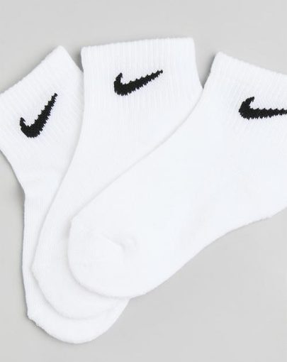 Nike Basic Pack Crew 3PK white qtr2