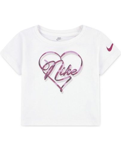 Nike Swoosh On Pointe Graphic Tee white
